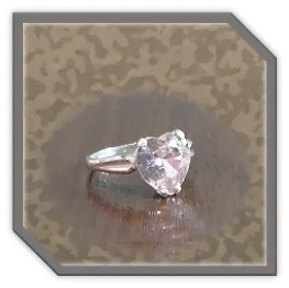 LR00180E-Sterling Silver Cubic Ladies Ring. $180.00