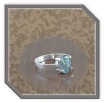 Main page item silver & oval opal triplet ladies ring $180F