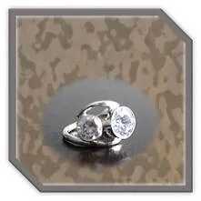 Main page item silver & 2 x cubic ladies ring $250E