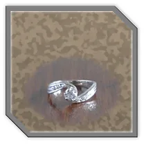 Main page item silver diamond & round cubic ladies ring $250J