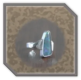 LR00350B-Sterling Silver Opal Ladies Ring. ​$350.00