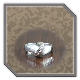 LR00360A-Rhodium Plated Sterling Silver Diamond Ladies Ring. $360.00
