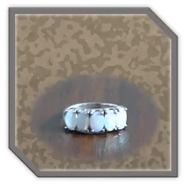LR00380A-Sterling Silver Opal Ladies Ring. ​$380.00