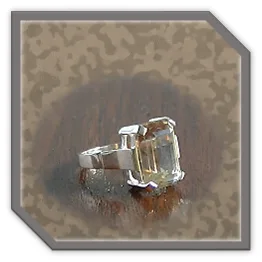 LR00650A-9ct Yellow Gold Smoky Topaz Ladies Ring. $650.00