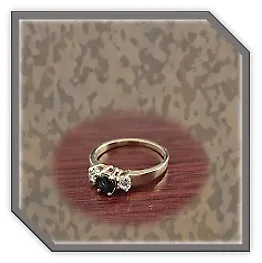 LR00650C-9ct Yellow Gold Sapphire Cubic Ladies Ring. $650.00