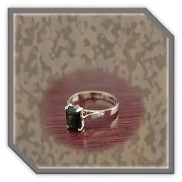 LR01000D-9ct Yellow Gold Tourmaline Ladies Ring. $1000.00