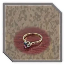 Main page item 18ct yellow gold ruby sapphire & diamond ladies ring $1200E