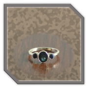 Main page item 9ct yellow gold & sapphire ladies ring $1300A