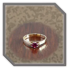 LR01500A-18ct Yellow Gold Ruby Ladies Ring. $1500.00