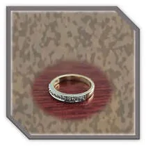 Main page item 14ct yellow gold & 11 diamond ladies eternity ring $1500F