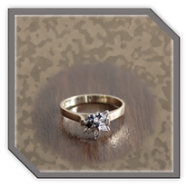 Main page item 18ct yellow gold 4 x natural sapphire & 4 x diamond ladies ring $1600A