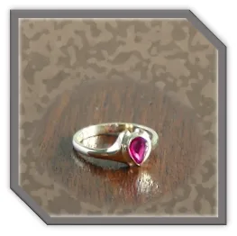 LR01600B-9ct Yellow Gold Ruby Ladies Ring. $1600.00