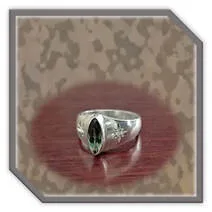 Main page item silver parti sapphire & diamond ladies ring $2000F