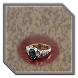 LR05800A-18ct Yellow Gold Teal Sapphire Diamond Ladies Ring. $5800.00