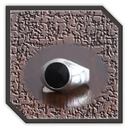 MR00150D-Sterling Silver Plain Onyx Men's Ring. $150.00