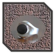 Main page item men's silver & onyx ring $150E