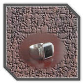 Main page item men's silver & onyx ring $160A