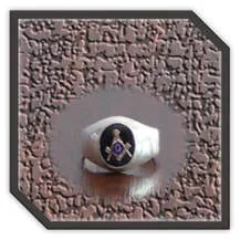 Main page item men's silver & onyx masonic ring $200AB