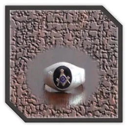 MR00200AB-Sterling Silver Onyx Masonic Men's Ring. $200.00