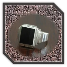 MR00200U-Sterling Silver Onyx Men's Ring. $200.00