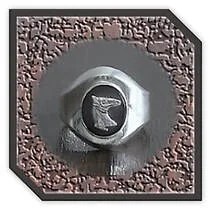 Main page item men's silver & oval onyx horse head ring $240J