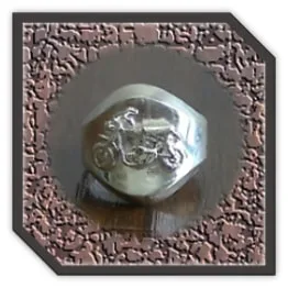 MR00250AL-Sterling Silver Men's Ring. $250.00