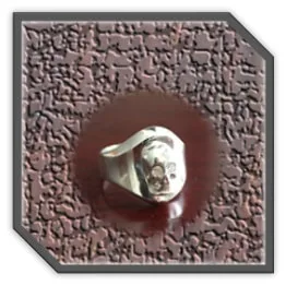 MR00250W-Sterling Silver Men's Ring. $250.00