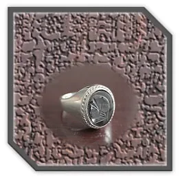 MR00250Y-Sterling Silver Haematite Men's Ring. $250.00