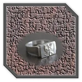 MR00260K-Sterling Silver Men's Ring. ​$260.00