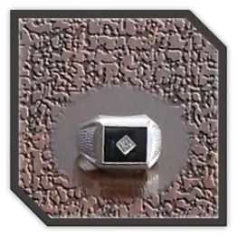 MR00270A-Sterling Silver Onyx Men's Ring. $270.00