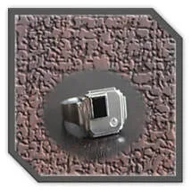 Main page item men's silver cubic & rectangular onyx ring $300H