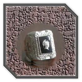 MR00350D-Sterling Silver Onyx Men's Ring. $350.00