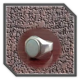 MR00600E-Sterling Silver Opal Men's Ring. $600.00