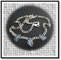 Main page item silver & 3 x free-form opal triplet necklace $680H