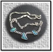 Main page item silver & opal necklace $750A