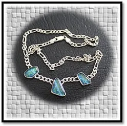 NE00750A-Sterling Silver Opal Necklace. $750.00