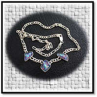 Main page item silver & opal necklace $780B