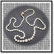 Main page item cultured pearl & 9ct yellow gold clasp necklace $1500A