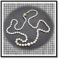 Main page item cultured pearl & 9ct yellow gold clasp necklace $1500A