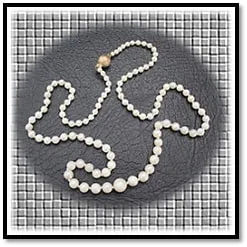 NE01500A-Cultured Pearl 9ct Yellow Gold Clasp Necklace. $1500.00