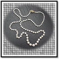 Main page item cultured pearl with 9ct yellow gold clasp necklace $2800B