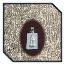 Main page item silver rectangular Aquarius pendant $110C