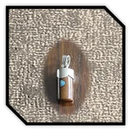 PE00150A-Silver Capped Boulder Opal Pendant. $150.00