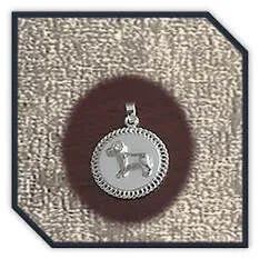 Main page item round silver Aries zodiac pendant $150D