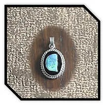 Main page item silver & oval opal on onyx cameo pendant $180C