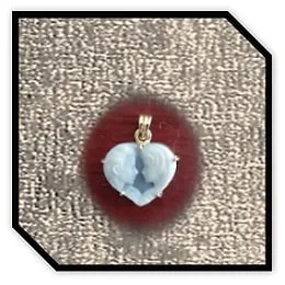 PE00500H-9ct Yellow Gold Carved Agate Friendship Pendant. $500.00
