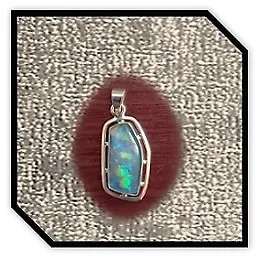 PE00850B-9ct Yellow Gold Opal Pendant. ​$850.00