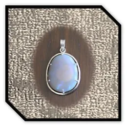 PE02500B-Sterling Silver Opal Pendant. $2500.00