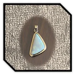 PE03800A-18ct Yellow Gold Opal Pendant. $3800.00