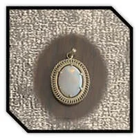 Main page item 18ct yellow gold & opal pendant $4200A